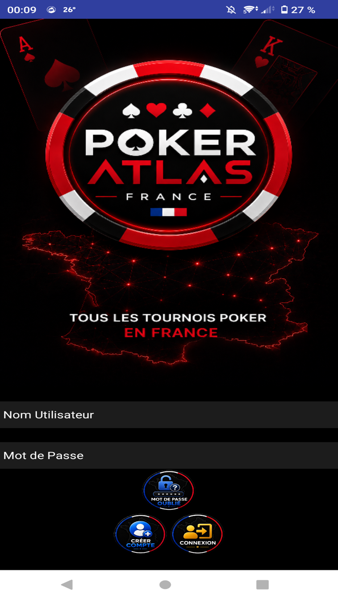 Accueil Poker Atlas France